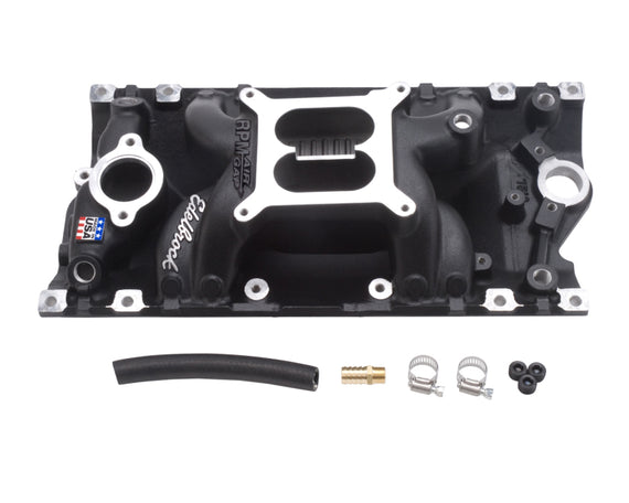 Edelbrock Performer RPM Air Gap Vortec Black 75163