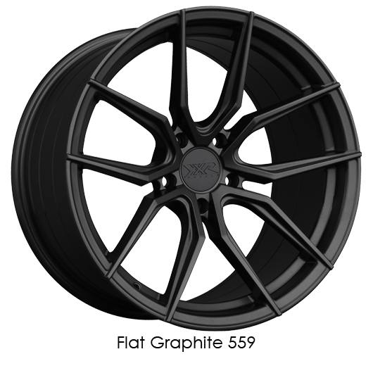 XXR 559 18x8.5 5x114.3 +35 Flat Graphite Wheel/Rim 559886596