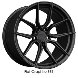 XXR 559 18x10 5x114.3 +20 Flat Graphite Wheel/Rim 559806696