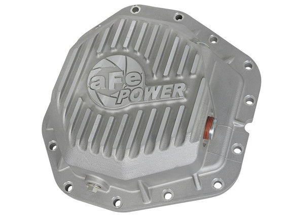 aFe Power Rear Diff Cover Raw Finish 2017 Ford F-350/F-450 V8 6.7L (td) Dana M300-14 (Dually) 46-70380