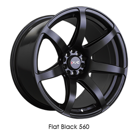 XXR 560 18x10 5x100/5x114.3 +20 Flat Black Wheel/Rim 560805422