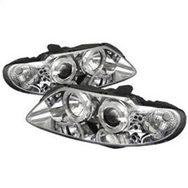 Spyder Pontiac GTO 04-06 Projector Headlights LED Halo LED Chrome High H1 Low H1 PRO-YD-PGTO04-HL-C 5011756