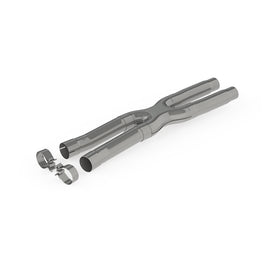 MBRP 2015-16-17-18-19 Mustang GT Resonator Delete X-Pipe 2.5” Stainless S7213409 S7213409