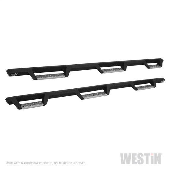 Westin/HDX 10-18 Ram 2500/3500 Crew Cab (8ft Bed) Drop Wheel to Wheel Nerf Step Bars - Txt Black 56-5343352