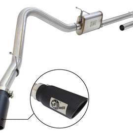 aFe MACH Force-Xp 3" to 3-1/2" Exhaust for 99-04 F250 F350 5.4L 6.8L EC/CC 49-43076-B