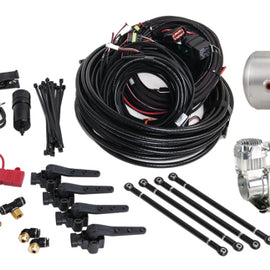 Air Lift Performance 3H (1/4 Air Line 2.5 Gal  Raw Aluminum Tank VIAIR 444C Comp) 27691