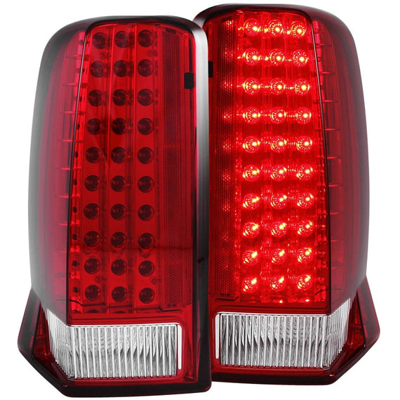 ANZO 2002-2006 Cadillac Escalade LED Taillights Red/Clear 311120