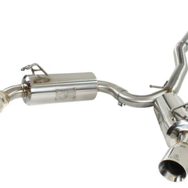 aFe Takeda Exhaust 304SS Dual Cat-Back w/ Polished Tips 08-13 Mitsubishi Lancer Evo X L4 2.0L Turbo 49-36701