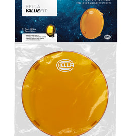 Hella 500 LED Driving Lamp 6in Amber Cover 358116991