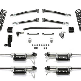 Fabtech 18-21 Jeep JL 4WD 4-Door 3in Trail w/Dlss Resi Shks K4118DL