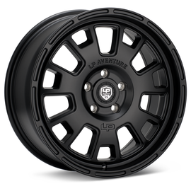 LP Aventure LP7 17x8 5-100 ET20 Matte Black Wheel LP7178510020MB