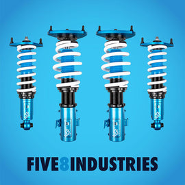 Five8 Industries Coilovers for Subaru Impreza STI 08-14 58-GRGVSS