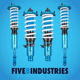 Five8 Industries Coilovers for Honda Prelude 92-01 BB 58-BBSS