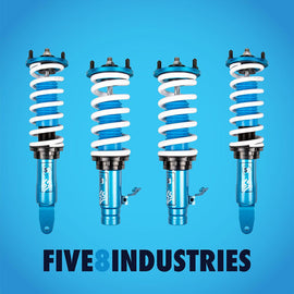 Five8 Industries Coilovers for Honda Civic 88-91 EF/CRX 58-EFSS