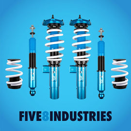 Five8 Coilovers for VW Golf 06-09 MK5/08 R32/Golf/R 10-14 MK6/A3 05-13/TT 08-13 58-MK56SS