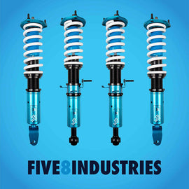 Five8 Industries Coilovers for Infiniti Q50 2.0T (RWD) (Ball) V37 14+ 58-Q50BSS