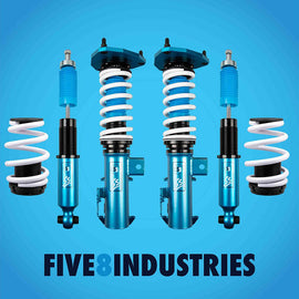 Five8 Industries Coilovers for Toyota Prius 10-15 XW30 58-XWSS