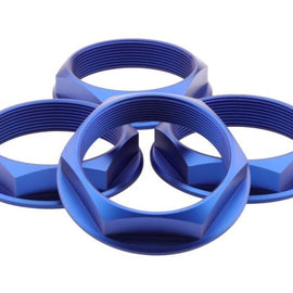 fifteen52 Super Touring (Chicane/Podium) Hex Nut Set of Four - Anodized Blue 52-ST-NUT-BLUE-SET