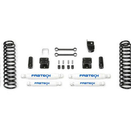 Fabtech 07-18 Jeep JK 4WD 4-Door 3in Sport System w/Perf. Shocks K4048