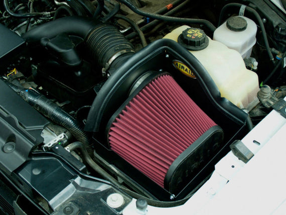 Airaid 11-14 Ford F-150 3.5/3.7L/5.0L /10-14 Raptor CAD Intake System w/ Tube (Oiled / Red Media) 400-239-1