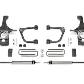 Fabtech 07-15 Toyota Tundra 2WD/4WD 4in UCA Kit w/Uniballs & Dlss Shocks K7029DL