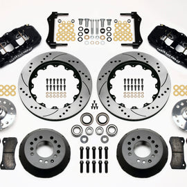 Wilwood AERO6 Front Hub Kit 14.00 Drilled 67-69 Camaro 64-72 Nova Chevelle 140-10920-D