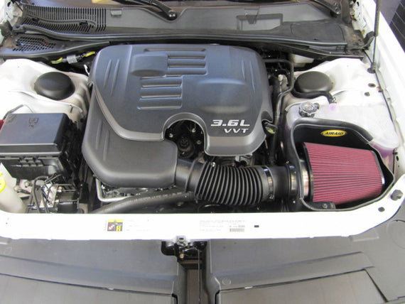 Airaid MXP Air Intake System w/ Red Dry SynthaMax 11-14 Dodge & Chrysler 3.6L V6 351-317
