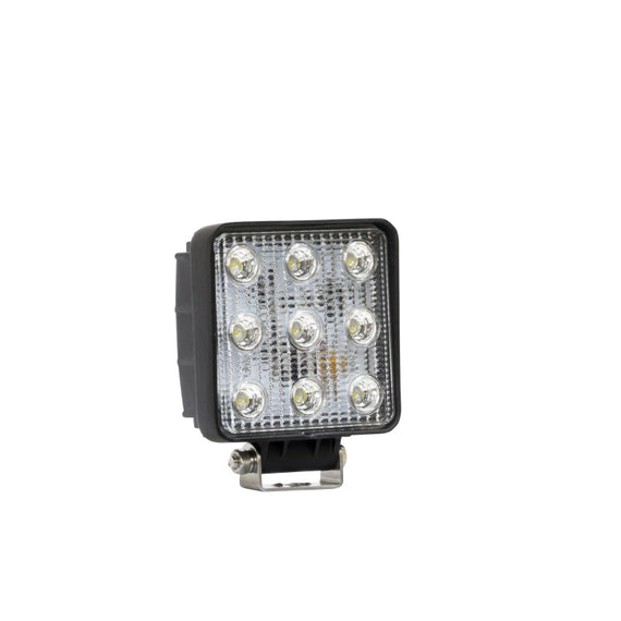 Westin LED Work Utility Light Square 4.6 inch x 5.3 inch Flood w/3W Epistar - Black 09-12211B