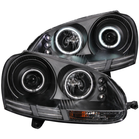 Anzo Headlight Lamp Driver & Passenger Side New for VW Sedan LH RH 121345 121345