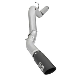 aFe Atlas Exhaust 5in DPF-Back Aluminized Steel w/ Black Tips 16-17 GM Diesel Truck V8-6.6L (td) 49-04081-B