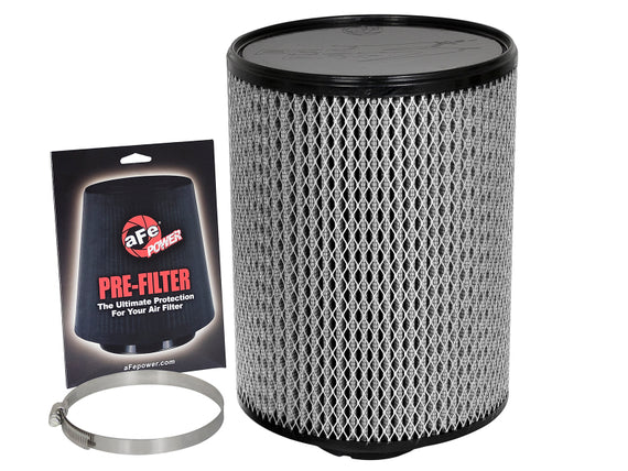 aFe MagnumFLOW Pro DRY S Air Filter 4in F x 8-1/2in B x 8-1/2in T x 11in H 21-90058-WP