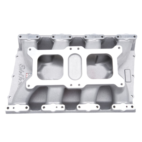 Edelbrock Intake Manifold Chrysler Gen II 426-572 Hemi Dual Quad Single Plane for Carburetors 7524