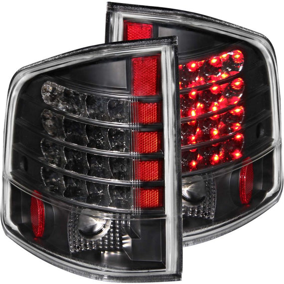 Anzo Tail Light Set-LED Black for Chevrolet S10, GMC Sonoma / 311015 311015