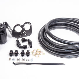 Radium Engineering 13-14 Ford Shelby GT500 Dual Catch Can Kit 20-0329