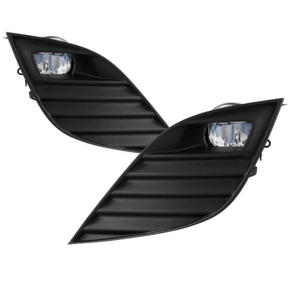 Spyder 2018+Toyota Camry OEM Style LED Fog Lights w/OEM Switch - Clear (FL-TCAM2018-LED-C) 9044328