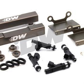 DeatschWerks Subaru side feed to top feed fuel rail conversion kit and 1000cc fuel injectors for 04-06 STI and Legacy GT