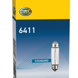Hella Universal Clear 12V 10W 10x41mm T3.25 Bulb 6411