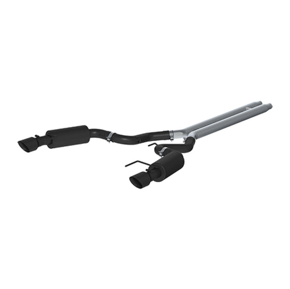 MBRP Exhaust S7239BLK 3 Cat Back, Dual Split Rear, Street Version, 4.5 tips, Bla S7239BLK