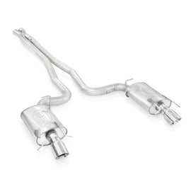 Stainless Works 2009-15 Cadillac CTS-V Sedan 3in Catback System X-Pipe Chambered Mufflers 4in Tips CTSV9CBHDR
