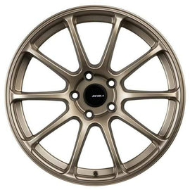 AVID1 AV-27 18x9.5 5x114.3 +38 cb73.1 Racing Gold Wheel/Rim AV2718955H38RG