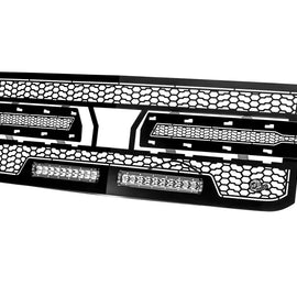 aFe 19-20 GM Silverado 1500 Scorpion Grille w/ LEDs 79-21003L