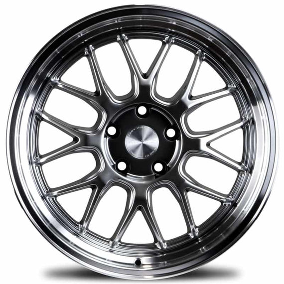 AVID1 AV-34 17x8.0 5x114.3 +35 cb73.1 HYPERBLACK Wheel/Rim AV3417805H35HB
