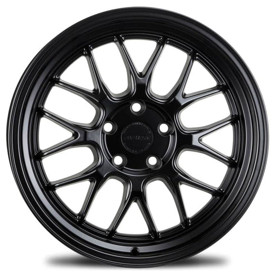 AVID1 AV-34 18x9.5 5x114.3 +35 cb73.1 MATTE BLACK Wheel/Rim AV3418855H35BK