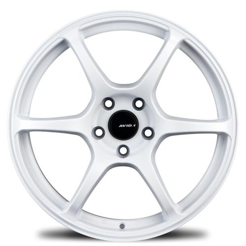 AVID1 AV-26 18x8.5 5x114.3 +35 cb73.1 Matte White Wheel/Rim AV2618855H35WH