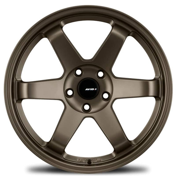 Avid1 AV-06 18x9.5 5x114.3 +38 cb73.1 Matte Bronze Wheel/Rim AV0618955H38BZ