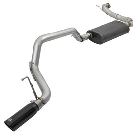 aFe MACHForce XP 3in 304 SS Cat-Back Exhausts w/ Black Tips 10-17 Nissan Patrol (Y62) V8-5.6L 49-36114-B