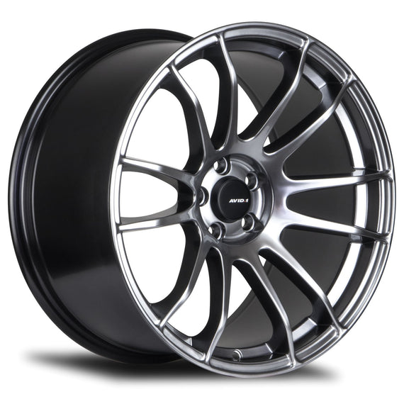 AVID1 AV-20 19x9.5 5x114.3 +35 cb73.1 HyperBlack Wheel/Rim AV2019955H35HB