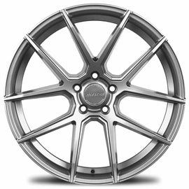 Avid1 SL-02 17x8.0 5x114.3 +35 cb73.1 HYPER BLACK Wheel/Rim SL0217805H35HB