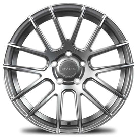 Avid1 SL-01 17x8.0 5x114.3 +35 cb73.1 HYPER BLACK Wheel/Rim SL0117805H35HB