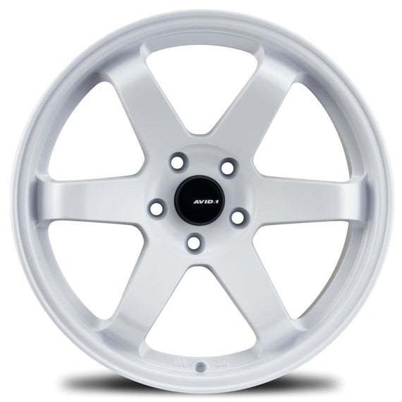 Avid1 AV-06 17x8 5x114.3 +35 cb73.1 Matte White Wheel/Rim AV0617805H35WH